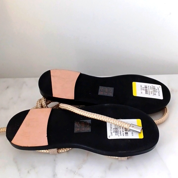 Rag and bone INFINITY Gold flat sandals. Size 6 - Picture 5 of 5